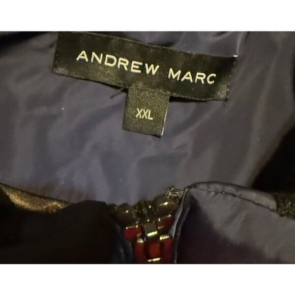 Andrew Marc Women's XXL Blue Quilted Puffer Vest Casual Sleeveless - Picture 9 of 9